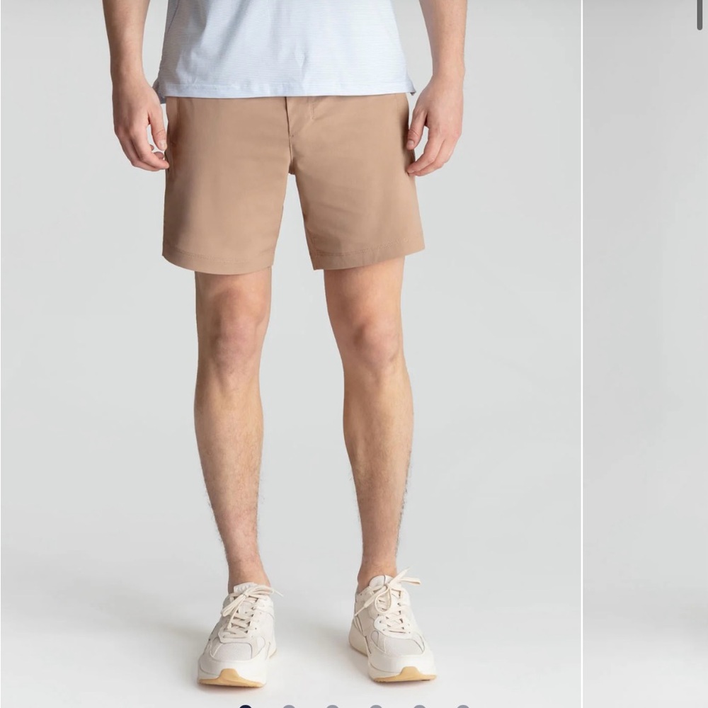 Birddogs Men's Tan Shorts with Liner